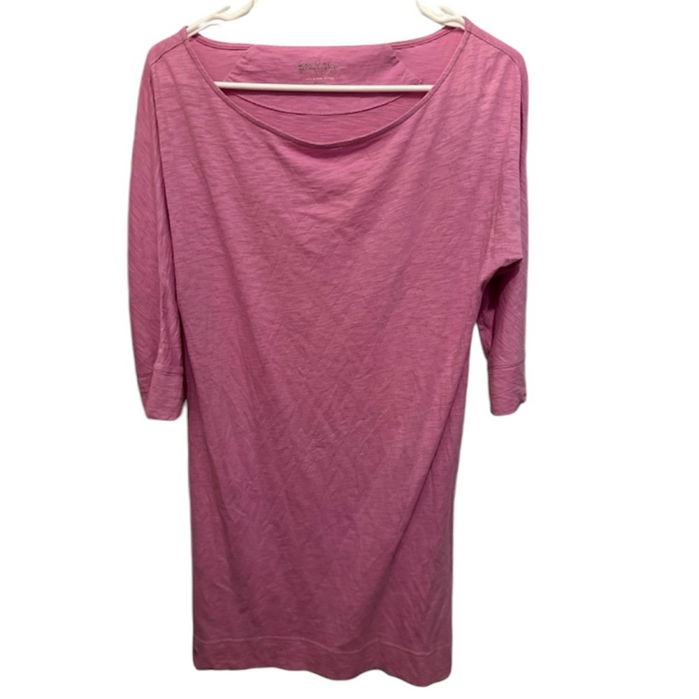 Lilly Pulitzer pink prima cotton dress small